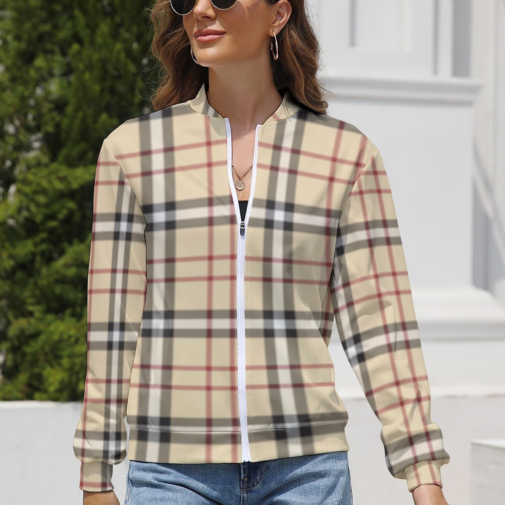 Designer Style Women's Long Sleeve Zipper Jacket (10 Options) - KSC's Limited Edition Collections