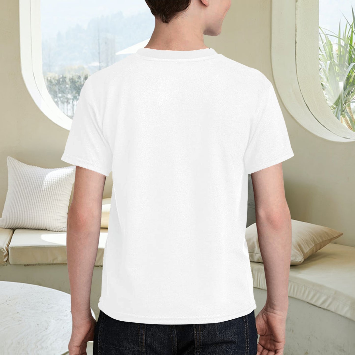 KSC's Exclusive Kids Designs- Young Men's/Boys Kids' All Over Print T-shirt Kids Print T-shirt