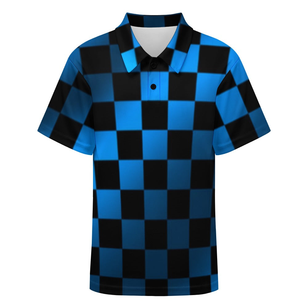 KSC's Exclusive Kids Designs- Young Men's/Boys New Kid's Shoulder buttoned polo shirt