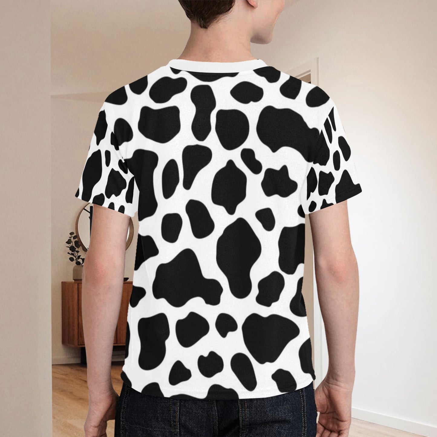 KSC's Exclusive Kids Designs- Young Men's/Boys Kids' All Over Print T-shirt Kids Print T-shirt