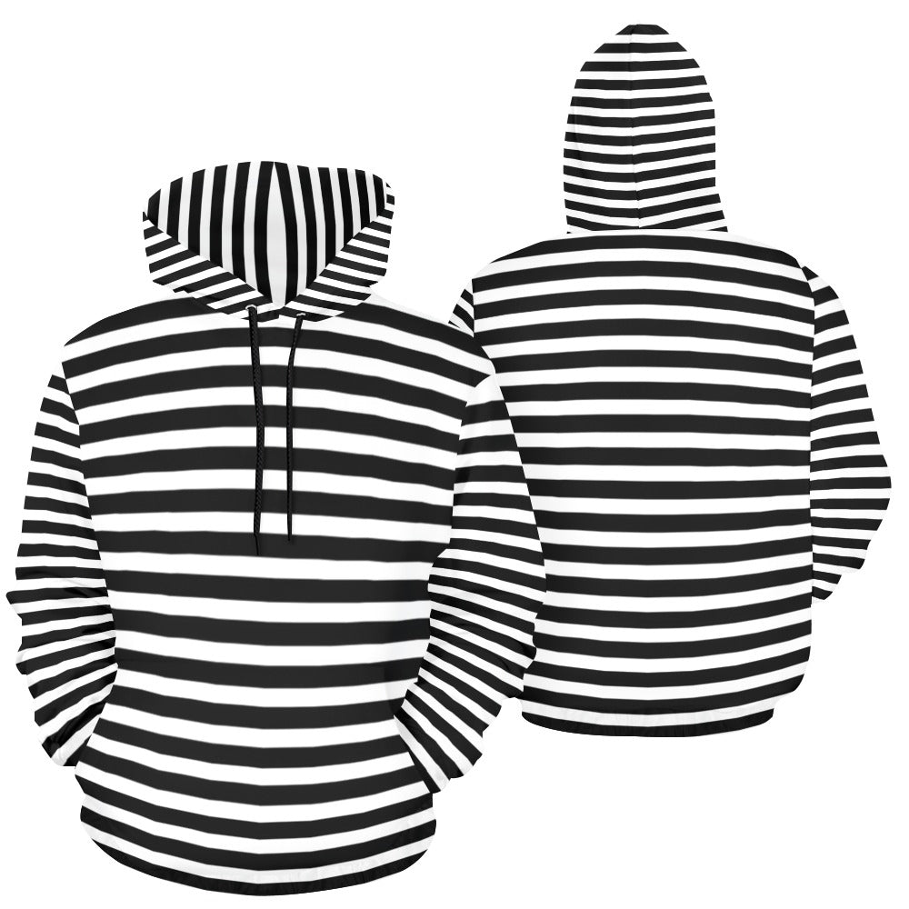 KSC's Exclusive Women's Stripe Design Hoodies Collection (10 Options) Hoodie (Model H13)