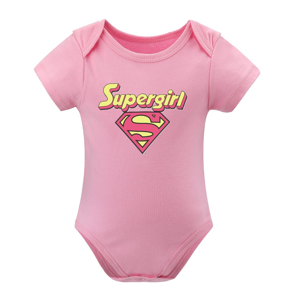 BABY GIRL CLOTHING CARTOON PRINT DESIGNS GIRL Short -Sleeve Baby's Bodysuit - CARTOON PRINTS