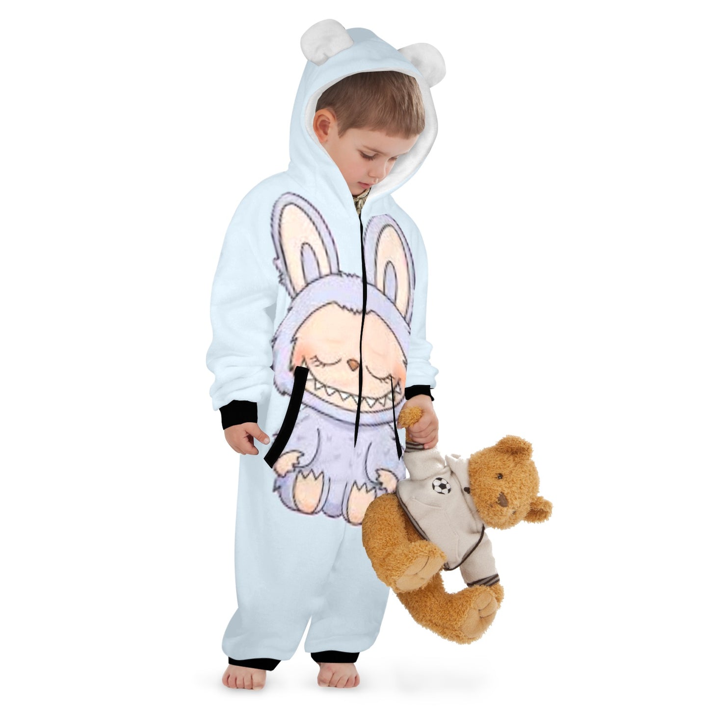 KSC's Exclusive Labubu Little Kids Onesies (2 to 7 Years Old) - Sleep Labubu