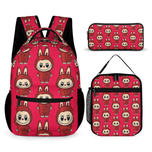 Cutest Exclusive Labubu Backpack Bundles, Three piece set combination - 10 different options to choose from!