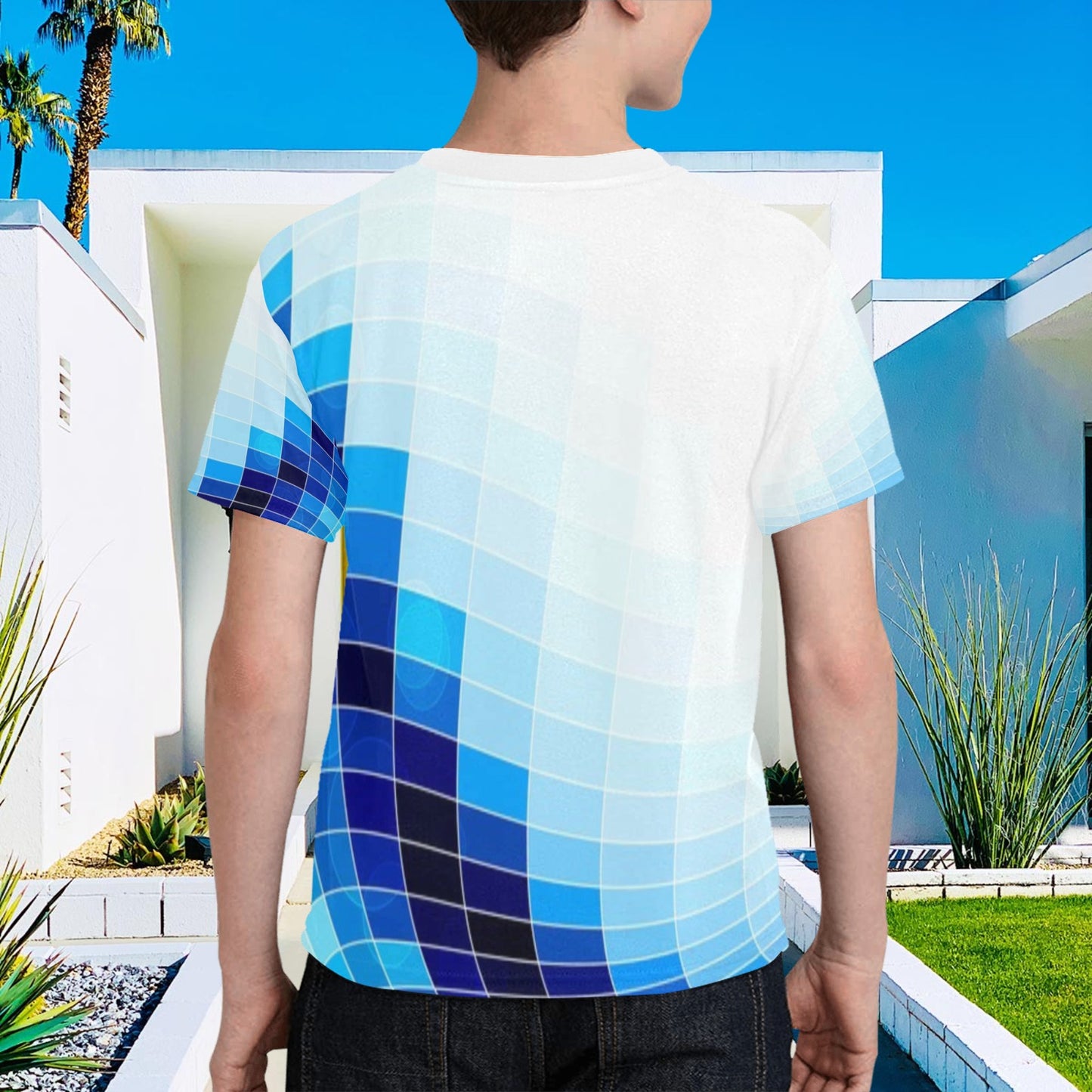 KSC's Exclusive Kids Designs- Young Men's/Boys Kids' All Over Print T-shirt Kids Print T-shirt