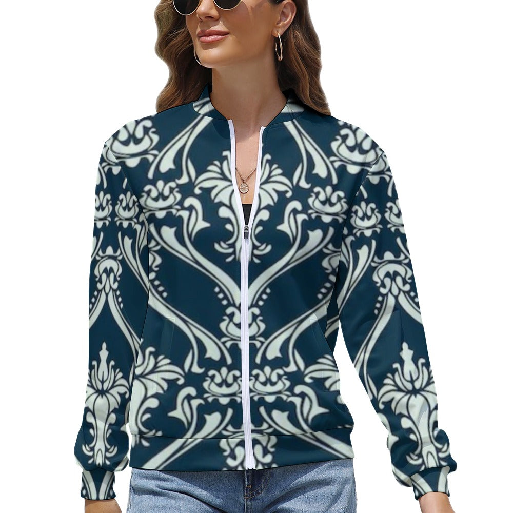 Women's Long Sleeve Zipper Jacket (10 Options) KSC's Limited Edition Designer Collections