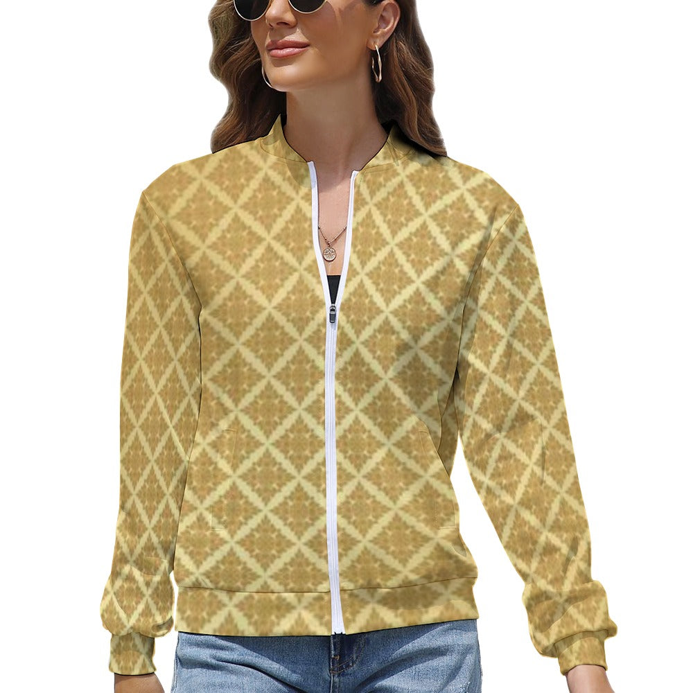 Women's Long Sleeve Zipper Jacket (10 Options) - KSC's Limited Edition Collections Designer Style