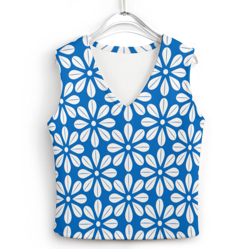 KSC's Custom Designs Women's Long Sleeve Button Knit Vest - 10 OPTIONS INSIDE