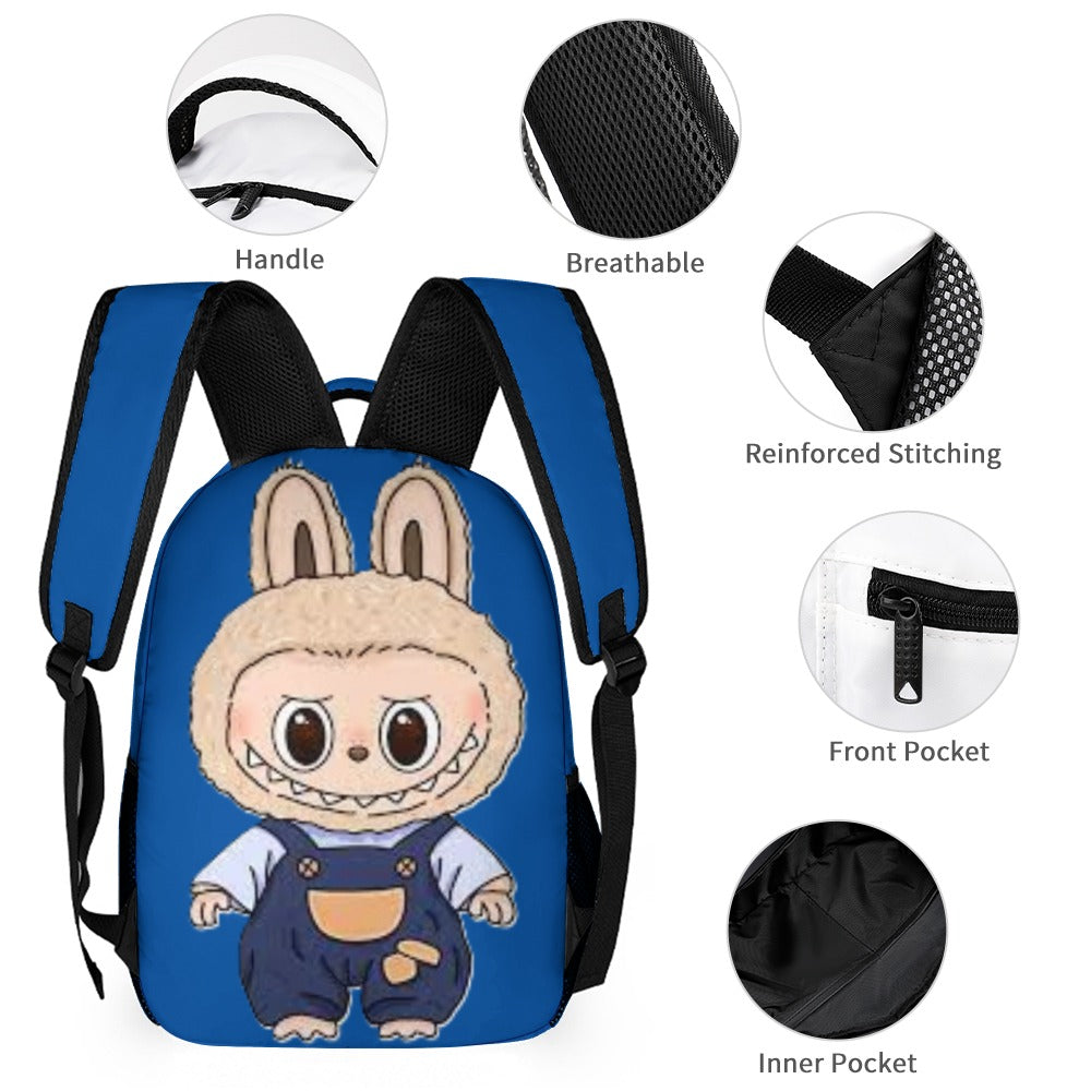 Cutest Exclusive Labubu Backpack Bundles, Three piece set combination -8 different options to choose from!
