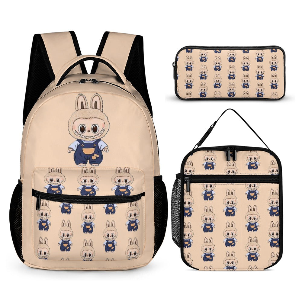 Cutest Exclusive Labubu Backpack Bundles, Three piece set combination -8 different options to choose from!