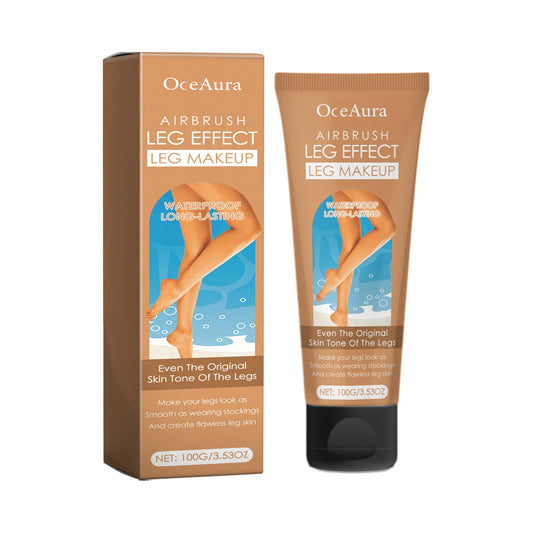 OceAura Leg Black Cream, Outdoor Tanning Even Tan Natural Tan Moisturizing Cream