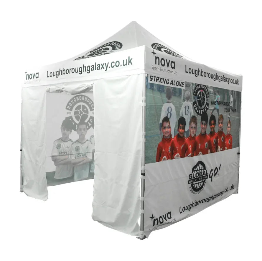 Tuoye 10x10 Outdoor Pop up Canopy Tent ,Easy Set-up Straight Leg Folding Instant Shelter for Beach