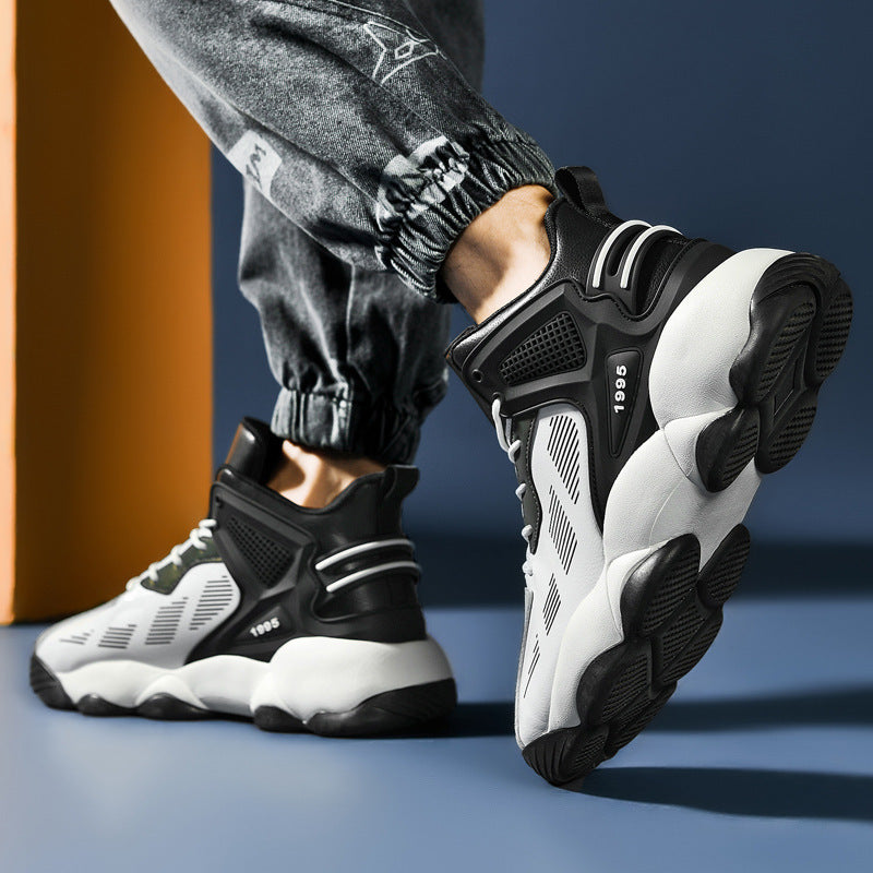 Extra Large High-top Basketball Shoes Mens Shoes Sports Running Shoes Combat Sneakers Athletic Fashion Shoes