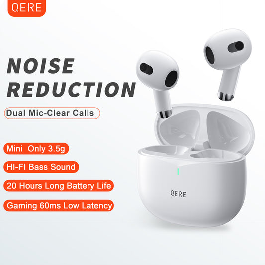 Wireless Earbuds QERE E28 New Tws Wireless Bluetooth Headset In-ear Subwoofer Gaming Headset Ultra-long Battery Life