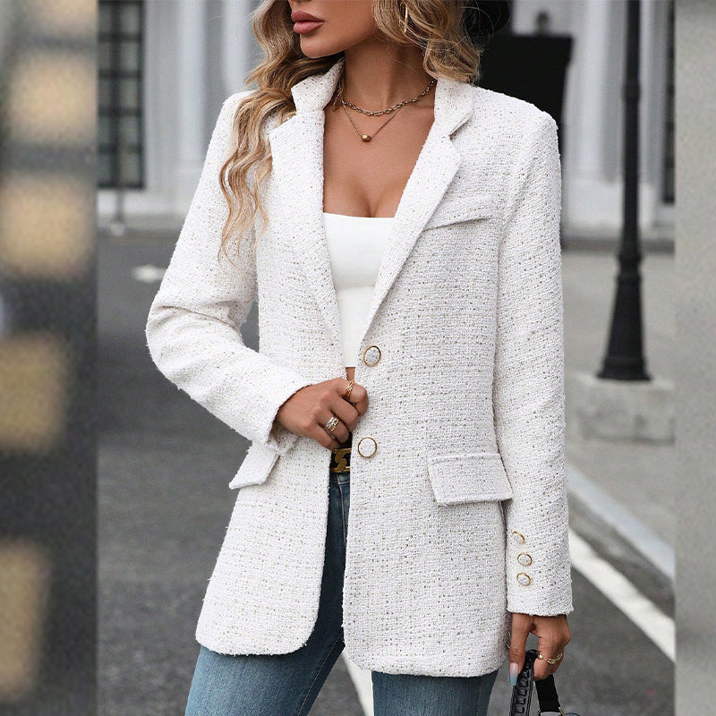 European And American Style Suits, Elegant Large Lapel Jackets, Hot-selling Women's Clothing In Autumn And Winter