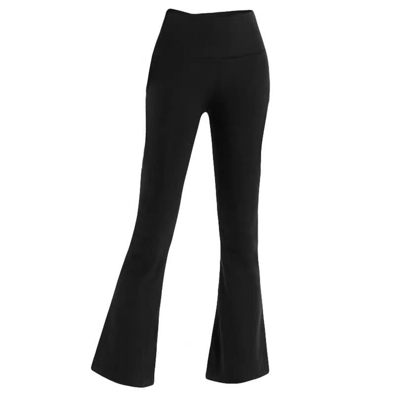Sports Loose Yoga Micro-flared Pants High-waist Hip-lifting Long Women's Dance Wide-leg Pants