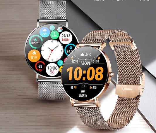 FASHION STYLE SMART WATCHES Fashion Sports Watch Mobile Phone Ultra-thin Heart Rate Blood Pressure Waterproof Smart Watch