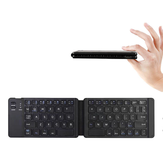 FOLDABLE KEYBOARD Applicable To IPad Tablet PC External 20% Off Wireless Bluetooth Keyboard Support Android WinIOS System