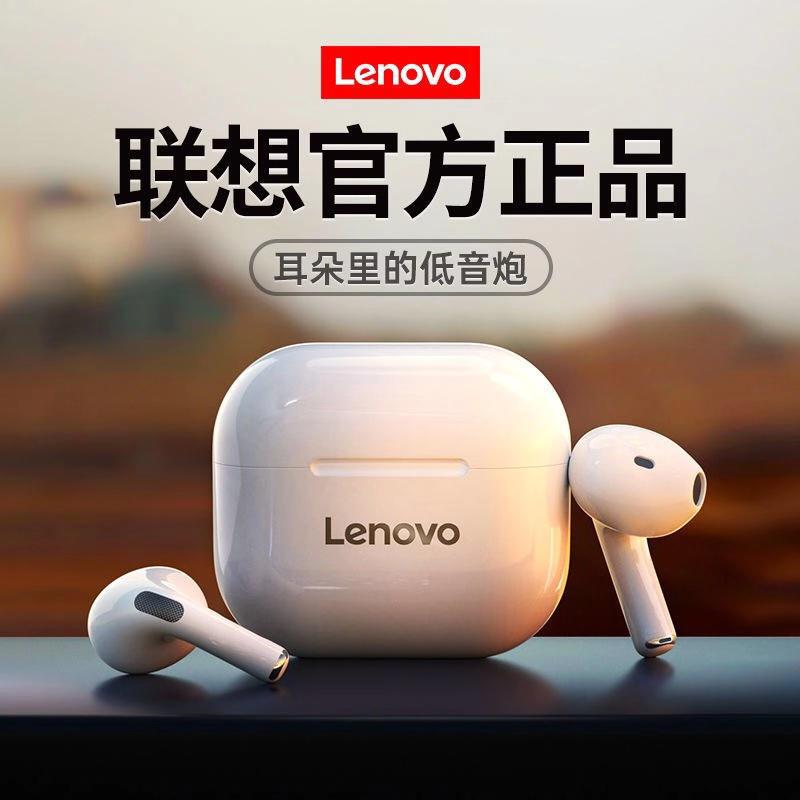 AIR EARBUDS HEADPHONES - In-ear Mobile Phone For Lenovo LP40 Wireless Bluetooth Headset Game Running Sports Listening Music Students