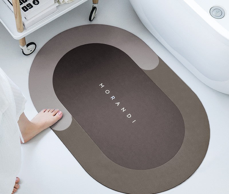 Luxury Non-slip Bathroom Floor Mat Bathroom Toilet
