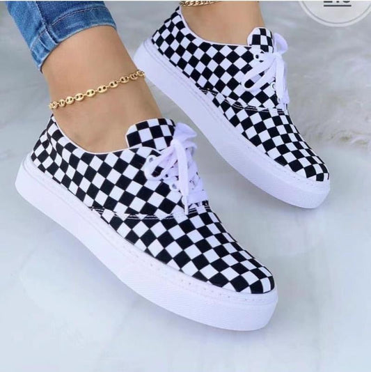NEW HOT STYLE Fashion Graffiti Women Sneakers Trainers Shoes