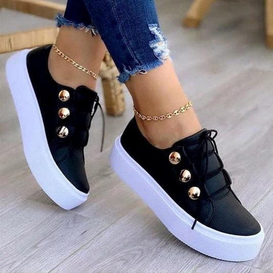 ShopKSC Luxe Platform Sneakers - Lightweight & Breathable