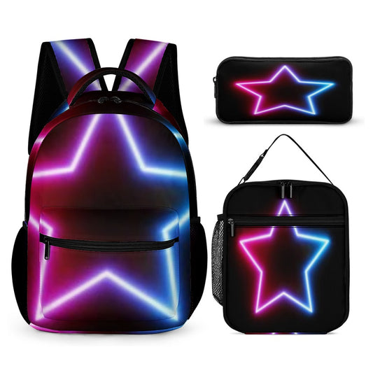 BACK TO SCHOOL BUNDLES -3PC Back To School Set - KSC's Custom Designs Back To School Sets - Backpacks, Three piece set combination Backpacks, Lunch Box, Pencil Bag/Organizer