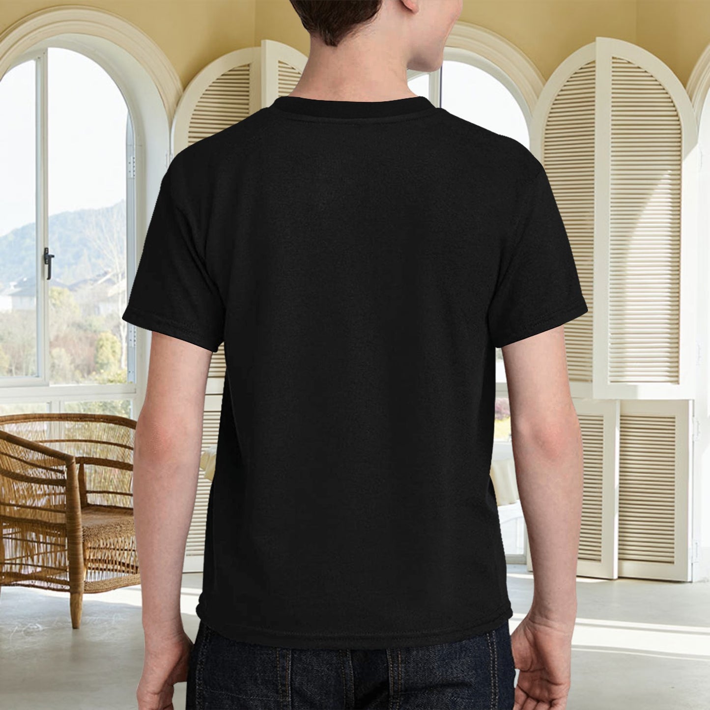 KSC's Exclusive Kids Designs- Young Men's/Boys Kids' All Over Print T-shirt Kids Print T-shirt