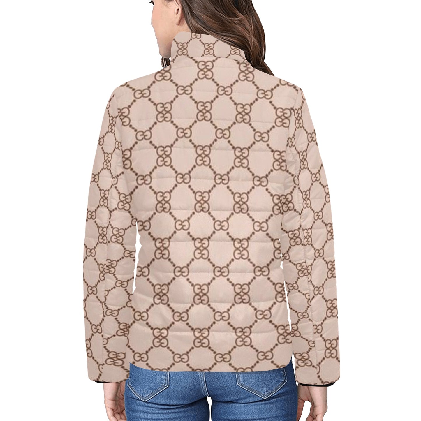 KSC's Exclusive  Women's Stand Collar Padded Jackets (10) Designs/Styles - Women's stand collar padded jacket(H41)