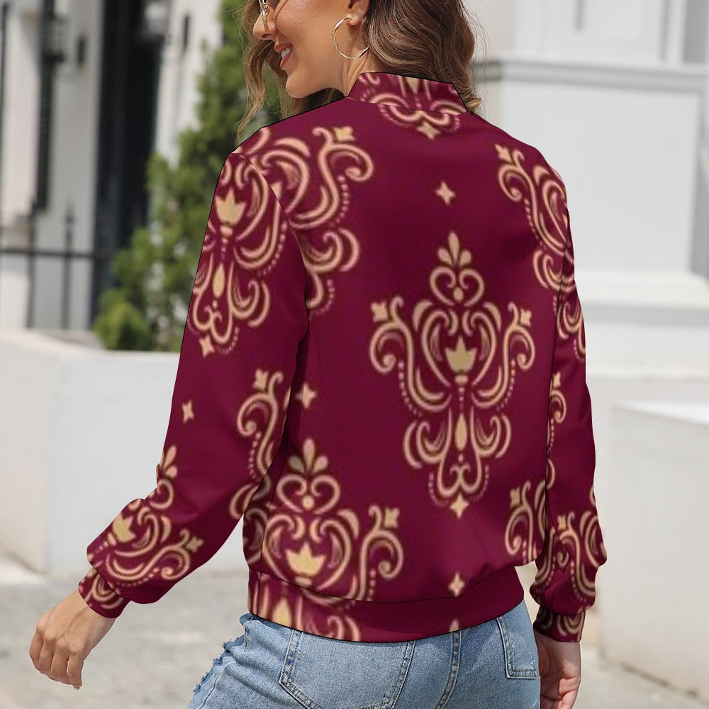 Women's Long Sleeve Zipper Jacket (10 Options) KSC's Limited Edition Designer Collections