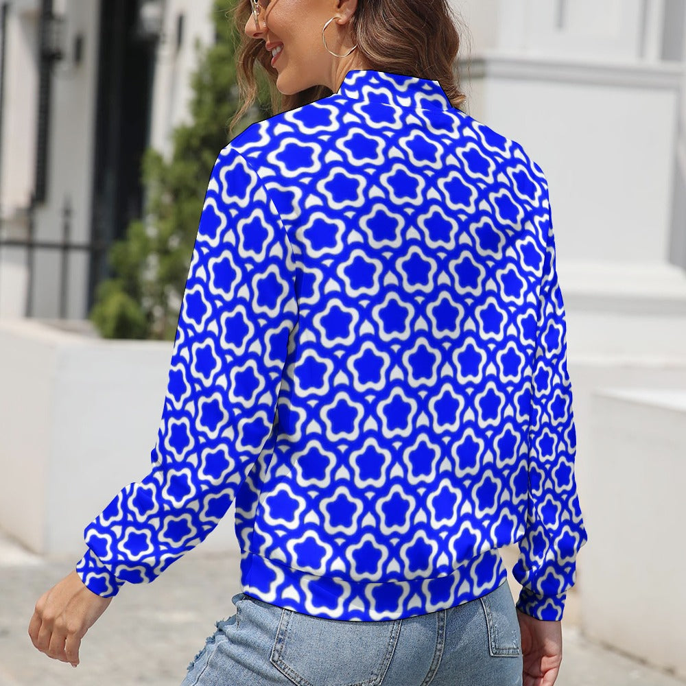 Women's Long Sleeve Zipper Jacket (10 Options) KSC's Limited Edition Designer Collections