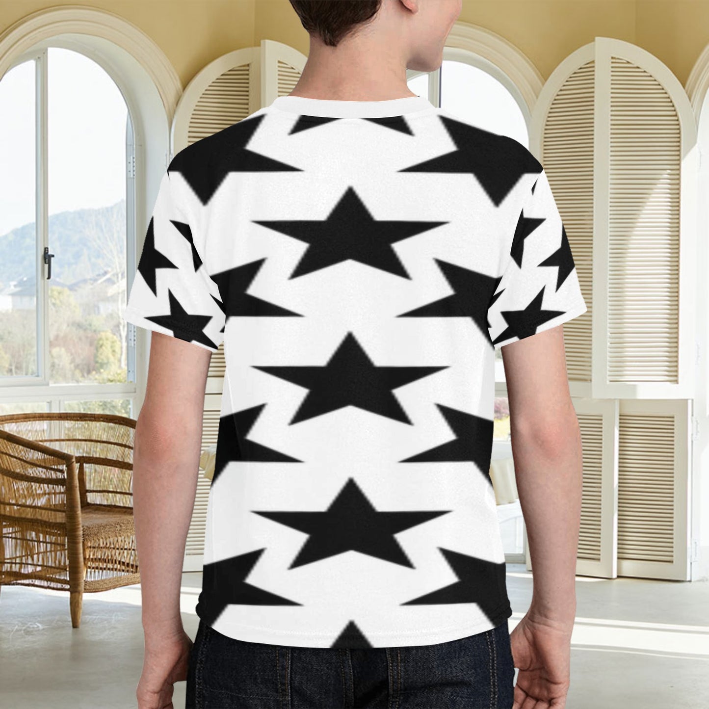 KSC's Exclusive Kids Designs- Young Men's/Boys Kids' All Over Print T-shirt Kids Print T-shirt