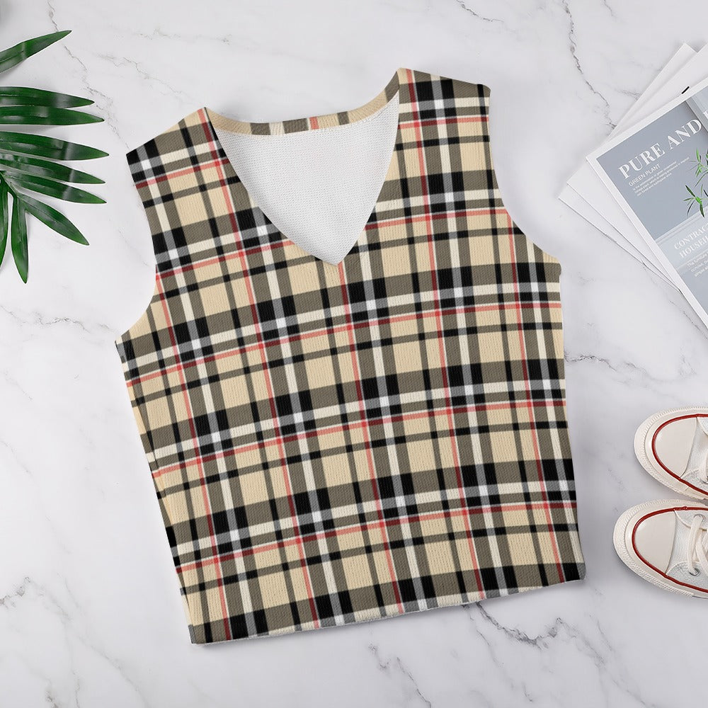 KSC's Custom Designs Women's Long Sleeve Button Knit Vest - 10 OPTIONS INSIDE