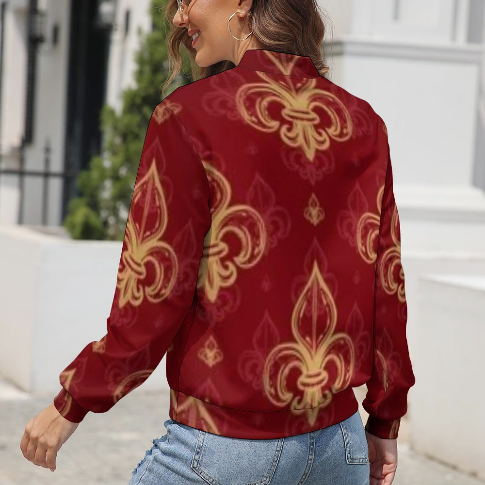 Women's Long Sleeve Zipper Jacket (10 Options) KSC's Limited Edition Designer Collections