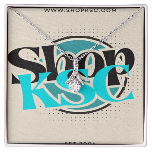 Shop KSC's Alluring Beauty Necklace (Yellow & White Gold Variants)