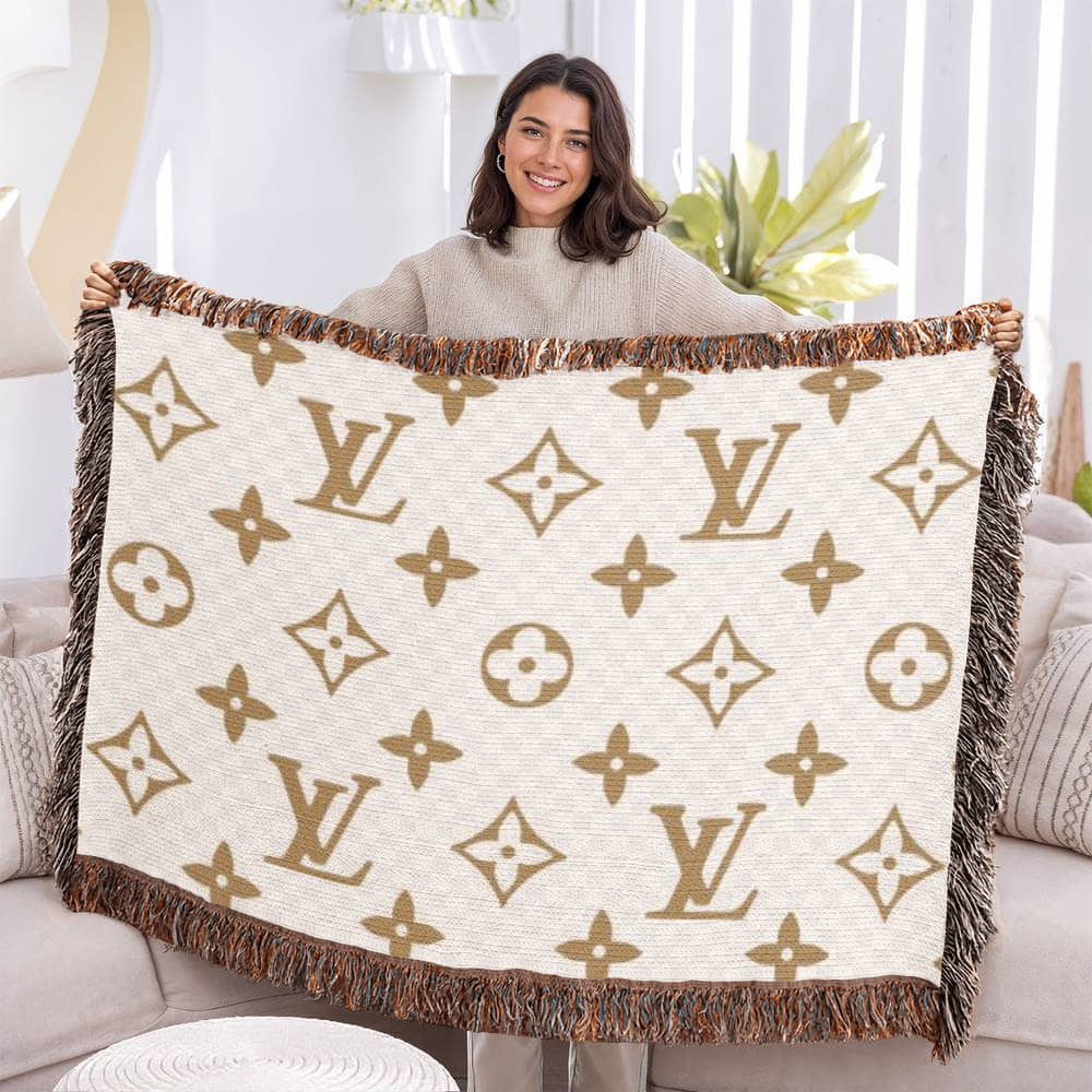 Temple Designer Heirloom Woven Blanket - Custom Designer Blanket