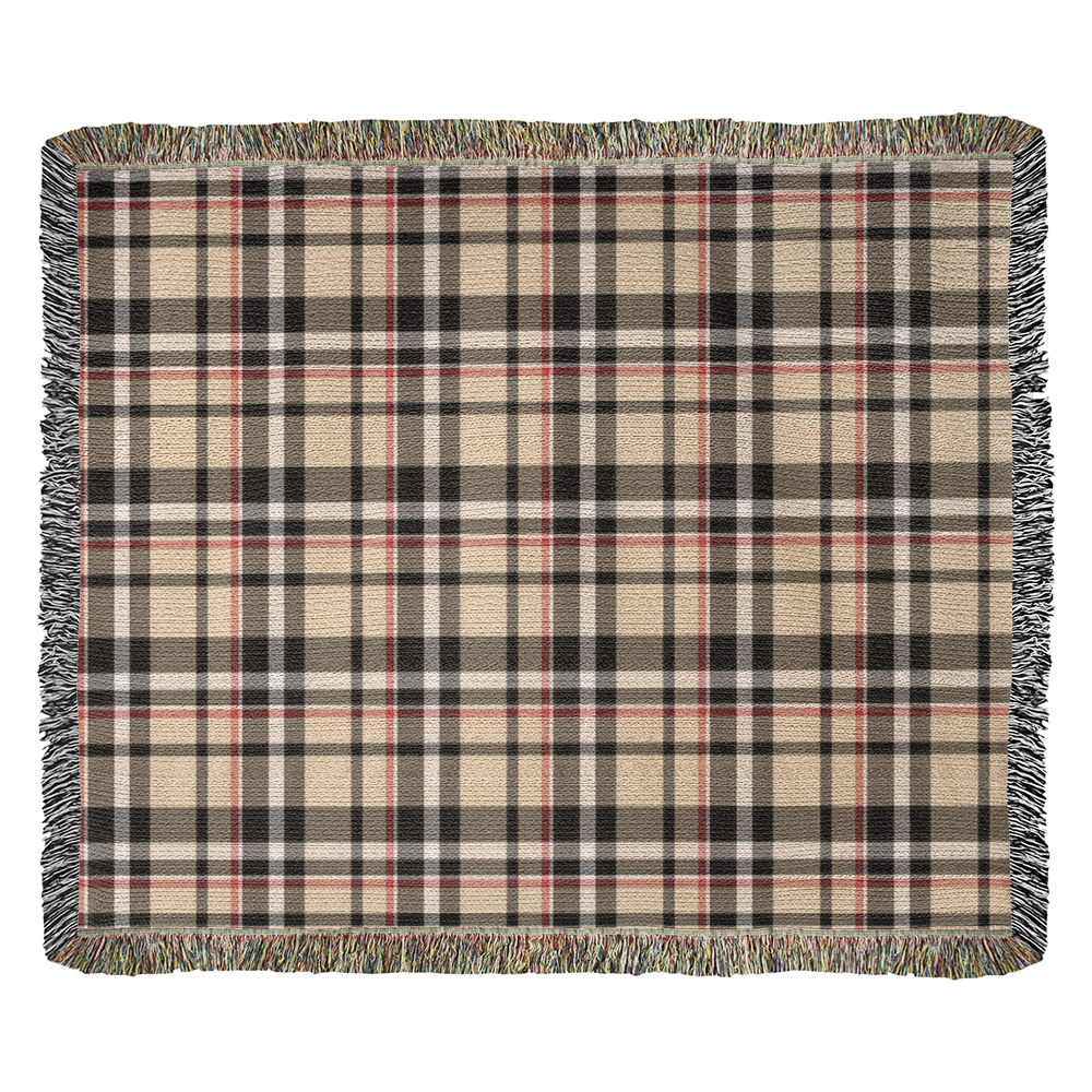 Cozy Designer Paid Artwork Heirloom Woven Blanket - Custom Designer Blanket