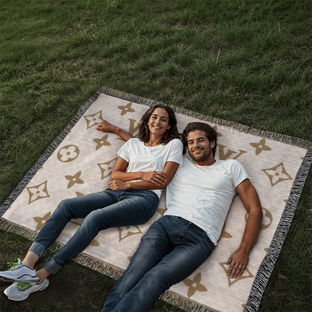 Temple Designer Heirloom Woven Blanket - Custom Designer Blanket