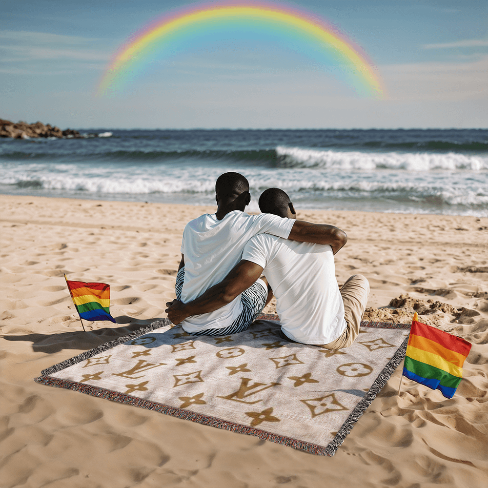 Temple Designer Heirloom Woven Blanket - Custom Designer Blanket