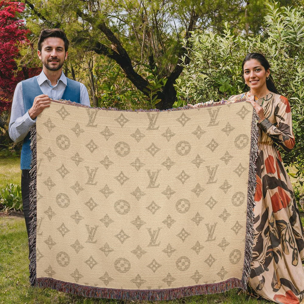 Temple Designer Heirloom Woven Blanket - Custom Designer Style