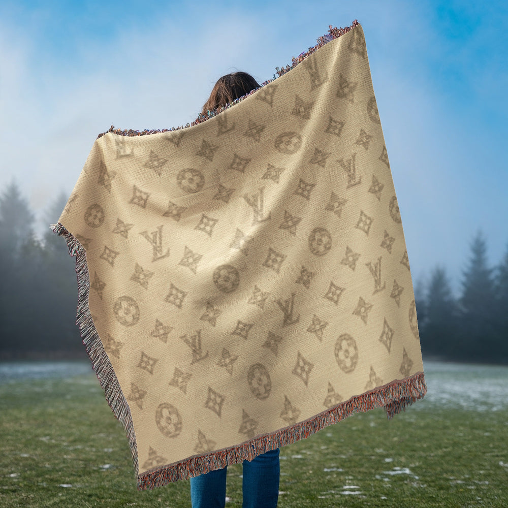 Temple Designer Heirloom Woven Blanket - Custom Designer Style