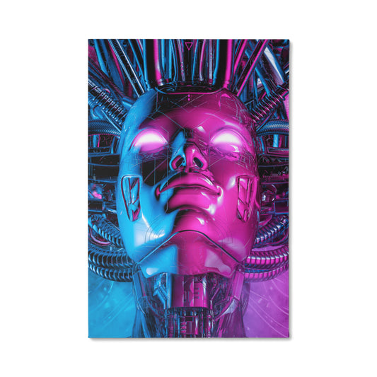 Android Alien Goddess Canvas Print