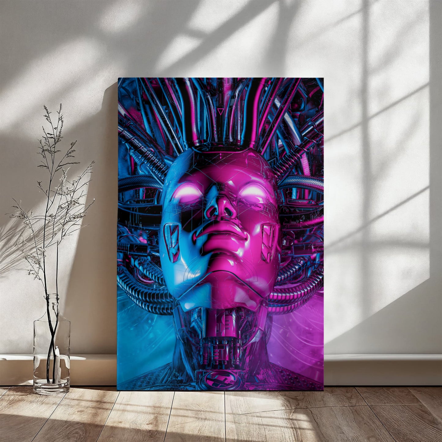 Android Alien Goddess Canvas Print