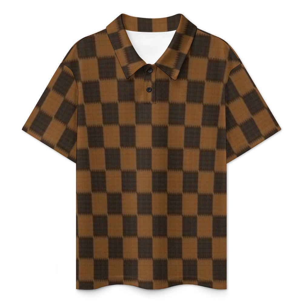 KSC's Exclusive Kids Designs- Young Men's/Boys New Kid's Shoulder buttoned polo shirt