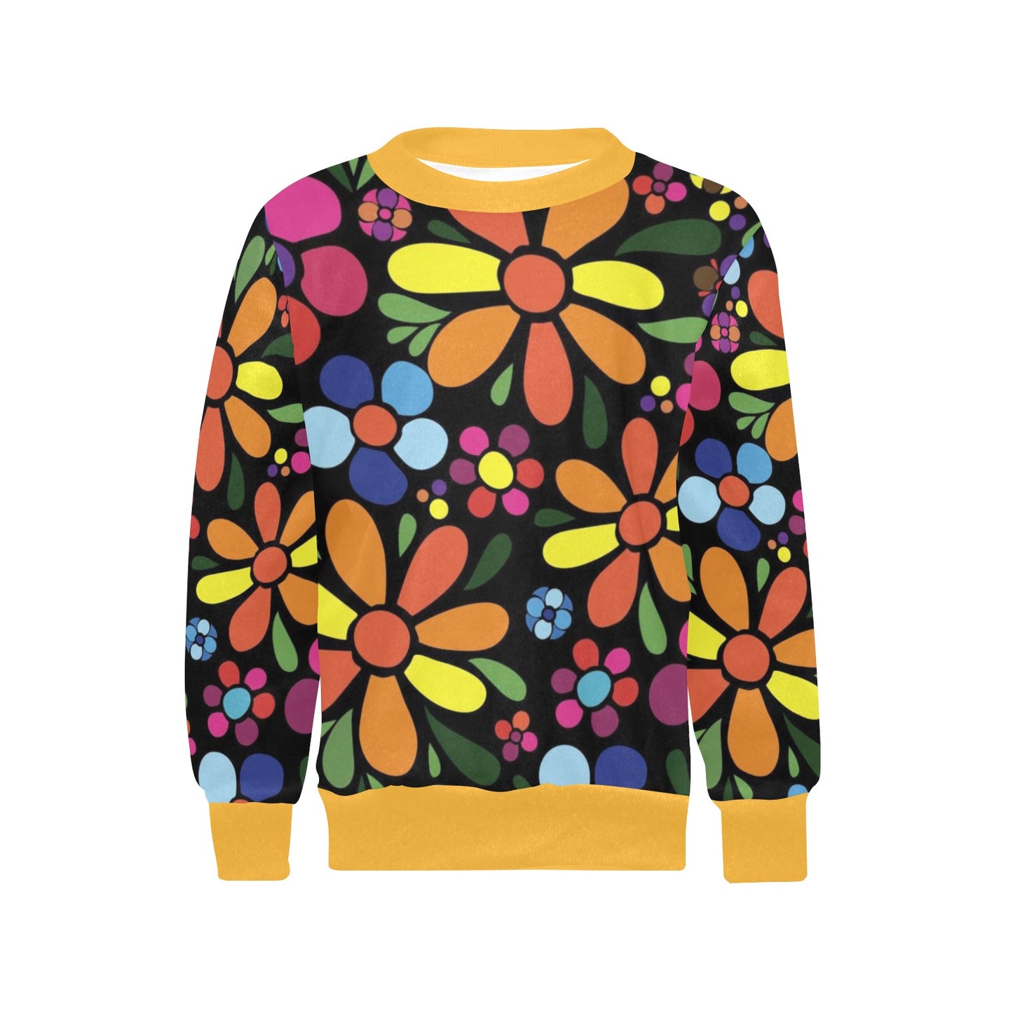 KSC's Designs Girl's Crew Neck Sweaters