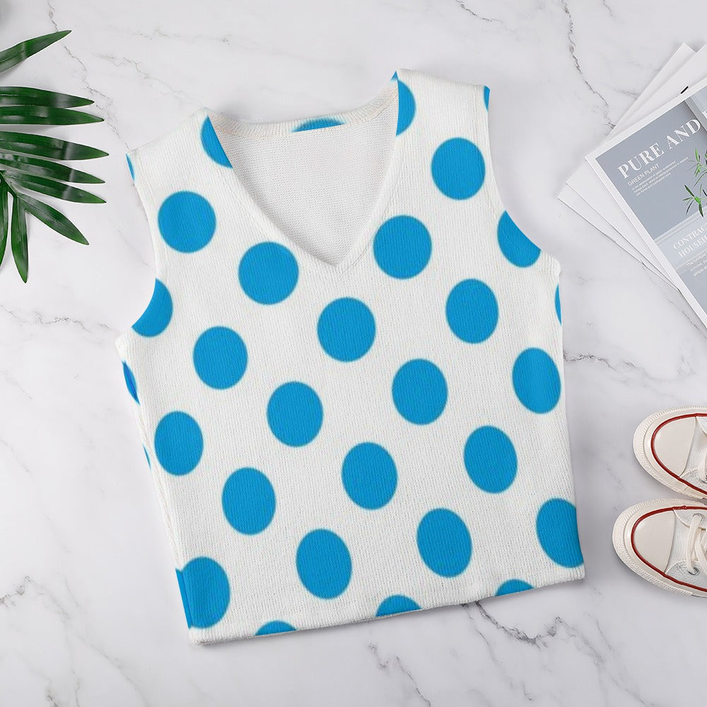 KSC's Custom Designs Women's Long Sleeve Button Knit Vest - 10 OPTIONS INSIDE