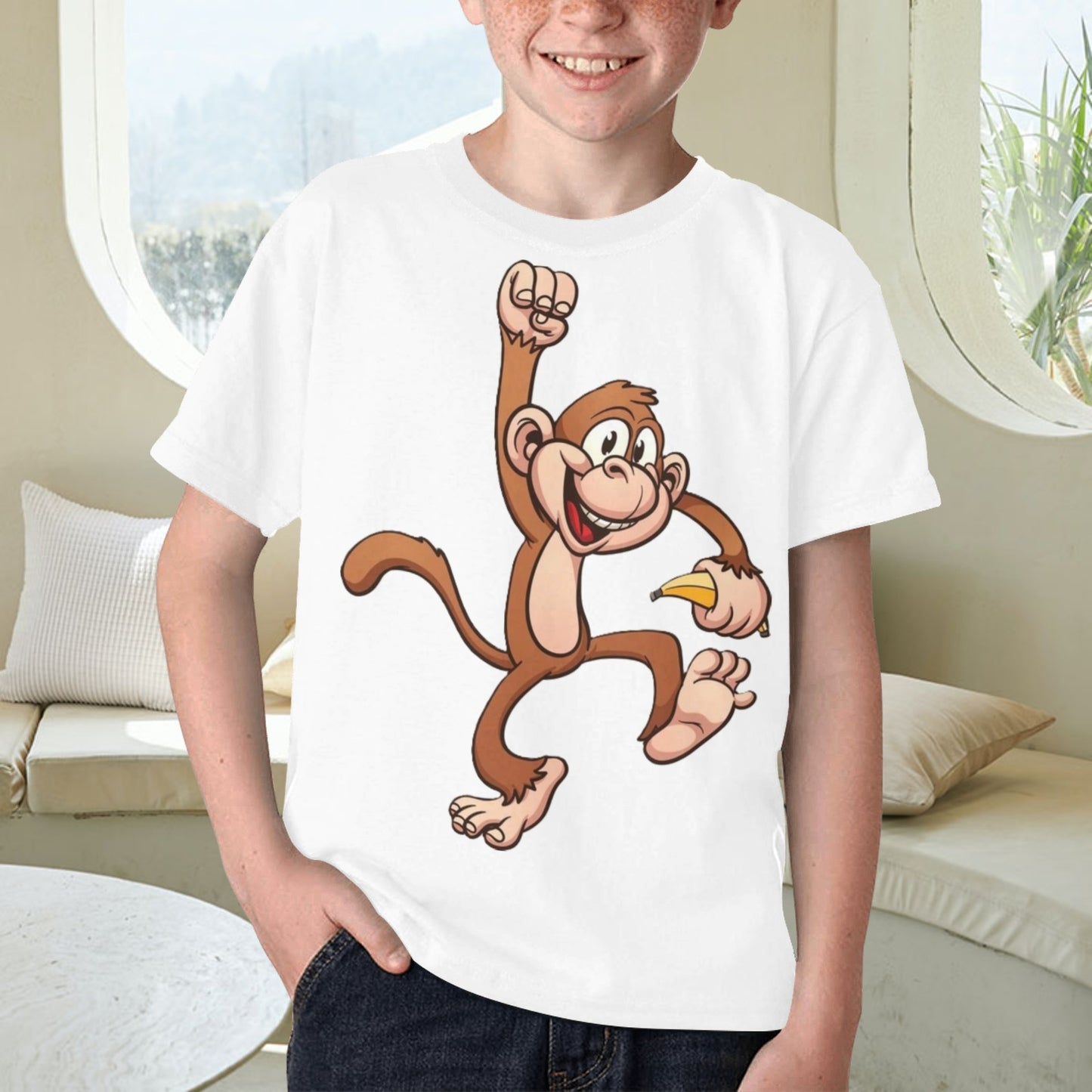 KSC's Exclusive Kids Designs- Young Men's/Boys Kids' All Over Print T-shirt Kids Print T-shirt