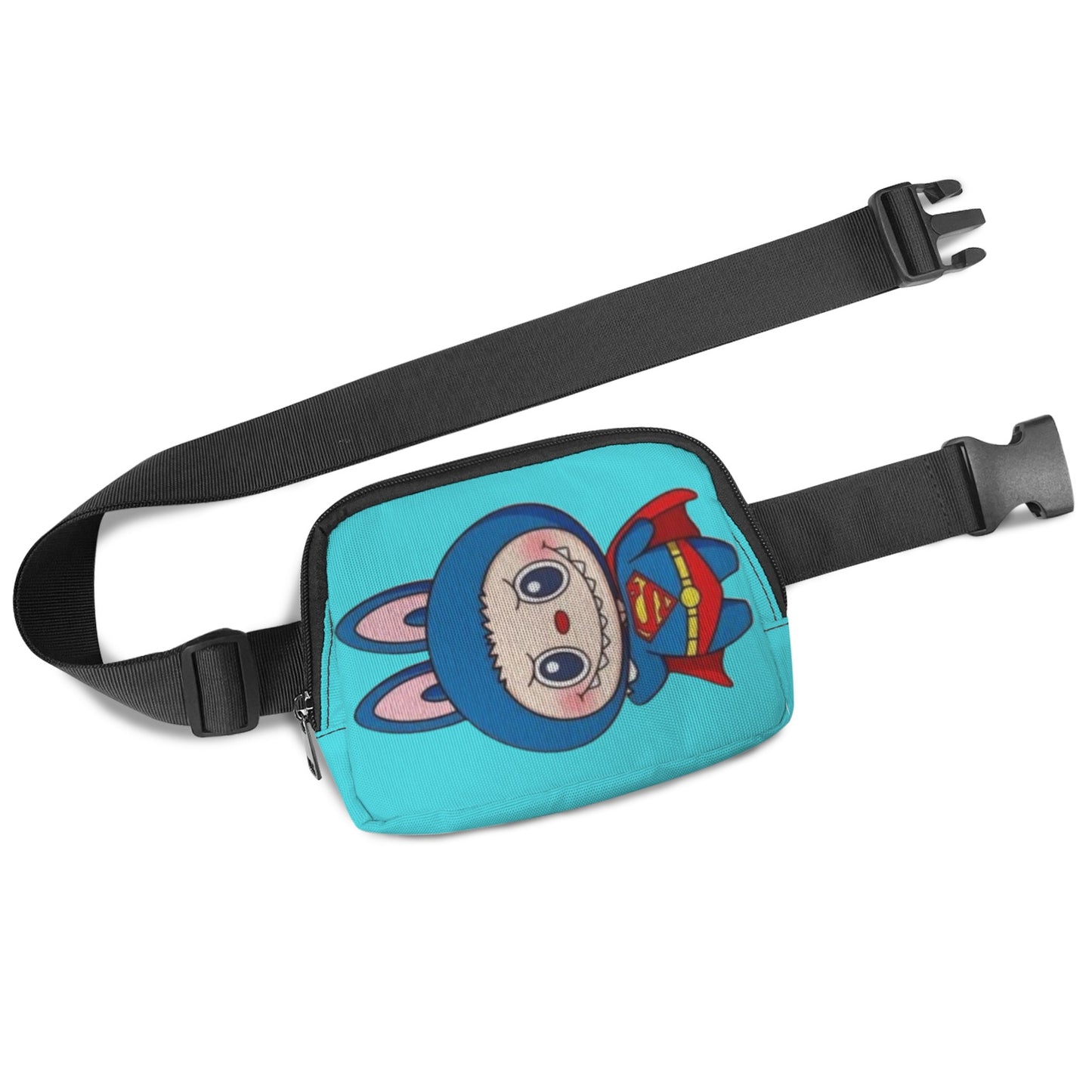 π¦ΈββοΈLabubu Hero Trio Fanny β Justice League Power, Pocket-Sized - Labubu Heros (Superman, Batman, Hulk) Cross Body Bags - Fanny Packs for Adults Kids