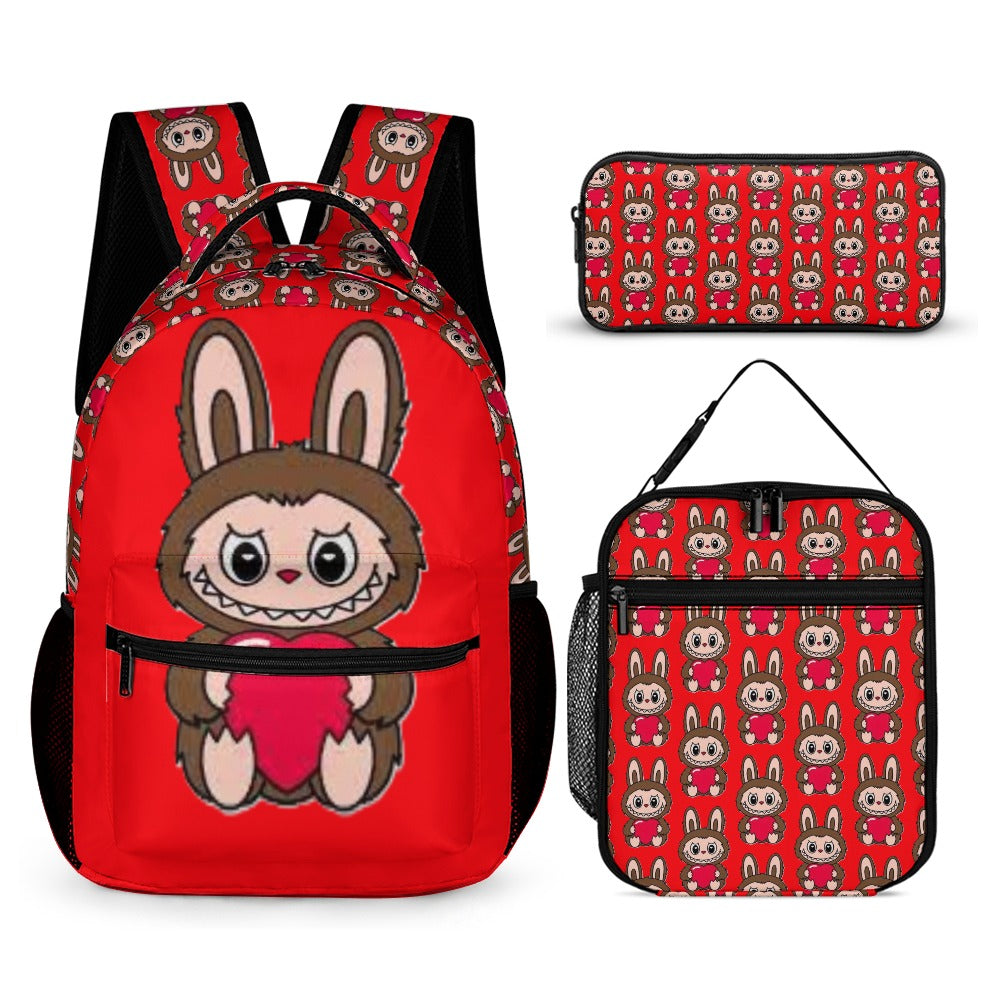 Cutest Exclusive Labubu Backpack Bundles, Three piece set combination -8 different options to choose from!