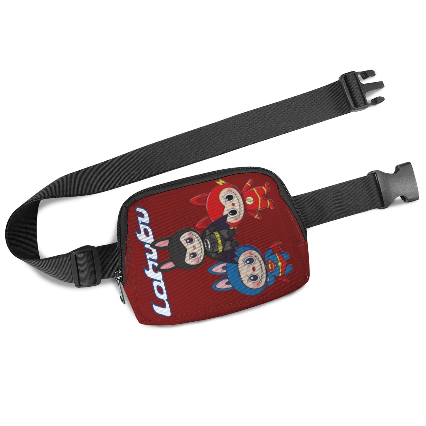π¦ΈββοΈLabubu Hero Trio Fanny β Justice League Power, Pocket-Sized -Labubu Hero Trio Justice League Cross Body Bags - Fanny Packs for Adults & Kids
